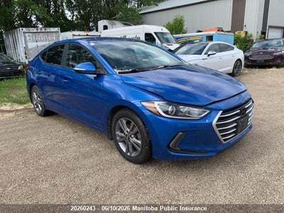 HYUNDAI ELANTRA 2018. Lot# 20260243. VIN KMHD84LF4JU540796. Photo 1