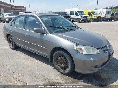 HONDA CIVIC 2005. Lot# 20260548. VIN 2HGES156X5H047818. Photo 1