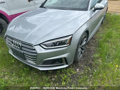 AUDI S5 3.0T QUATTRO 2018. Lot# 20260933. VIN WAUC4CF51JA057791. Photo 1