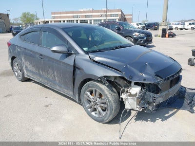 HYUNDAI ELANTRA 2018. Lot# 20261181. VIN KMHD84LF5JU637473. Photo 1
