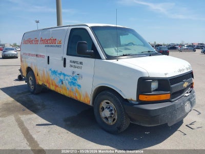 CHEVROLET EXPRESS 2500 CARGO VAN 2008. Lot# 20261213. VIN 1GCGG25CX81203086. Photo 1