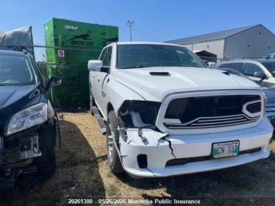 DODGE RAM 1500 SPORT CREW CAB 2018. Lot# 20261300. VIN 1C6RR7MT7JS203300. Photo 1