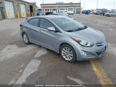 HYUNDAI ELANTRA 2015. Lot# 20261550. VIN KMHDH4AE1FU307427. Photo 1