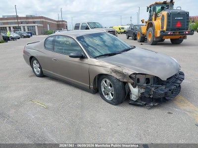 CHEVROLET MONTE CARLO 2007. Lot# 20261563. VIN 2G1WJ15N479278894. Photo 1