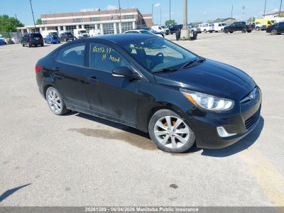 HYUNDAI ACCENT 2014. Lot# 20261589. VIN KMHCU4AE8EU639239. Photo 1
