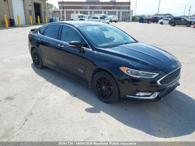 FORD FUSION PLATINUM ENERGI 2017. Lot# 20261724. VIN 3FA6P0SUXHR135140. Photo 1