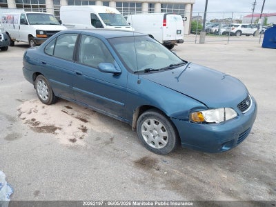 NISSAN SENTRA 2001. Lot# 20262197. VIN 3N1CB51D01L447442. Photo 1