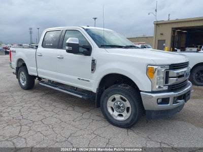 FORD F250 SD XLT CREW CAB 2017. Lot# 20262349. VIN 1FT7W2BT9HEF02925. Photo 1