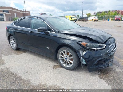 FORD FUSION PLATINUM ENERGI 2018. Lot# 20262518. VIN 3FA6P0PU5JR282500. Photo 1