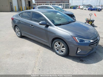 HYUNDAI ELANTRA 2020. Lot# 20262519. VIN KMHD84LF6LU907264. Photo 1