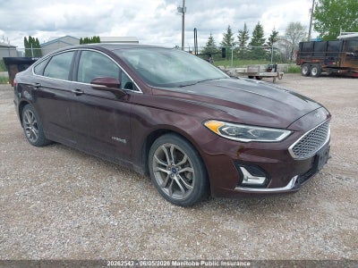 FORD FUSION TITANIUM HYBRID 2019. Lot# 20262542. VIN 3FA6P0RU4KR227454. Photo 1
