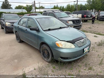 TOYOTA COROLLA 2005. Lot# 20262549. VIN 2T1BR32E65C866727. Photo 1