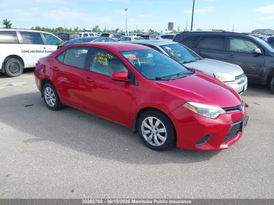 TOYOTA COROLLA 2016. Lot# 20262769. VIN 2T1BURHE8GC642483. Photo 1