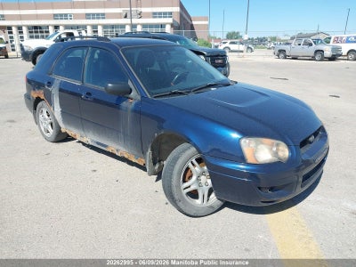 SUBARU IMPREZA 2.5RS SPORT 2005. Lot# 20262995. VIN JF1GG67575H817219. Photo 1