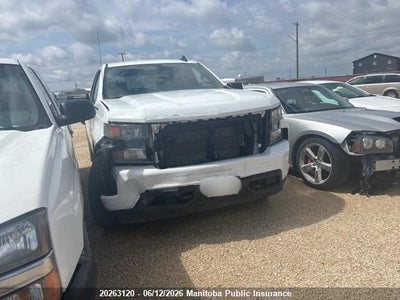 CHEVROLET SILVERADO 1500 CUST TRAIL DC 2019. Lot# 20263120. VIN 1GCRYBEF3KZ258178. Photo 1
