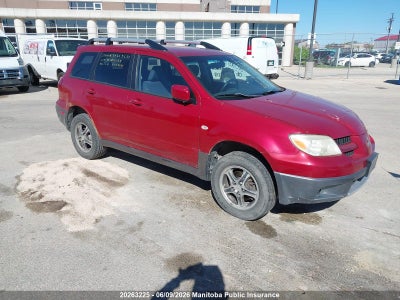 MITSUBISHI OUTLANDER 2006. Lot# 20263225. VIN JA4LZ31FX6U604738. Photo 1