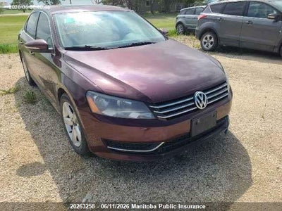 VOLKSWAGEN PASSAT 2.5 2012. Lot# 20263258. VIN 1VWBH7A32CC034038. Photo 1