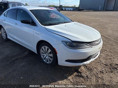 CHRYSLER 200 2016. Lot# 20263672. VIN 1C3CCCFB0GN153770. Photo 1
