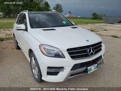 MERCEDES BENZ ML350 BLUETEC 2014. Lot# 20263739. VIN 4JGDA2EB7EA385672. Photo 1