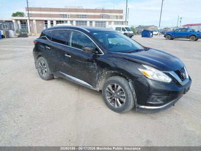 NISSAN MURANO 2016. Lot# 20265189. VIN 5N1AZ2MH8GN113581. Photo 1