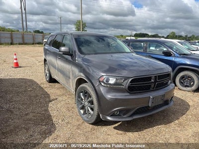 DODGE DURANGO 2018. Lot# 20265671. VIN 1C4RDJDG5JC306989. Photo 1