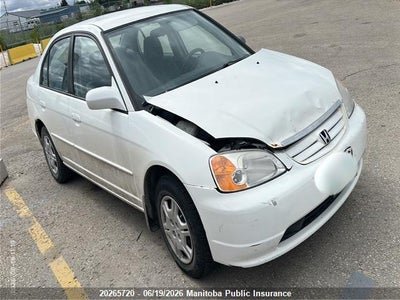 HONDA CIVIC 2001. Lot# 20265720. VIN 2HGES16641H905650. Photo 1