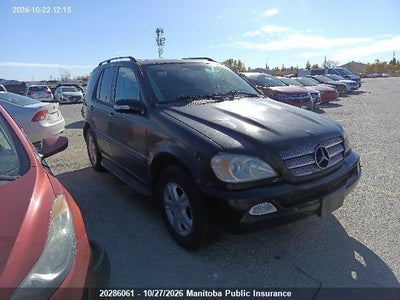 2005 MERCEDES BENZ ML350 SE