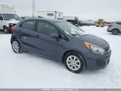 2012 Kia Rio 1.6 Ex lx lx+ sx Grey Lot 111012434752 Vin KNADM5A36C6756006