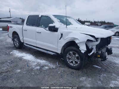2021 Ford F-150 lightning 2.7 F150 Supercrew white Lot 111012470255 Vin 1FTEW1EP4MKE96673