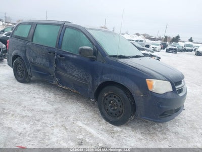 2014 Dodge Grand caravan 3.6 Se Blue Lot 111012529038 Vin 2C4RDGBG2ER414280