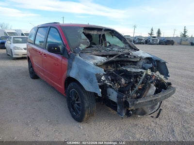 2013 Dodge Grand caravan 3.6 Se Red Lot 111012539992 Vin 2C4RDGBG4DR500981