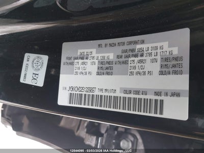 Vehicle Details - Stock #: 12544095 - 2025 MAZDA CX-90 MHEV GT | IAA