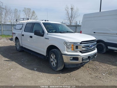 2020 Ford F-150 2.7 F150 Supercrew white Lot 111012561822 Vin 1FTEW1EP6LKE49515