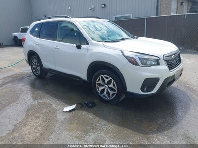 2021 Subaru Forester 2.5 Convenience white Lot 111012568514 Vin JF2SKEFC1MH448516