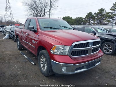2014 Ram 1500 5.7 Slt Red Lot 111012576149 Vin 1C6RR7GT3ES109898