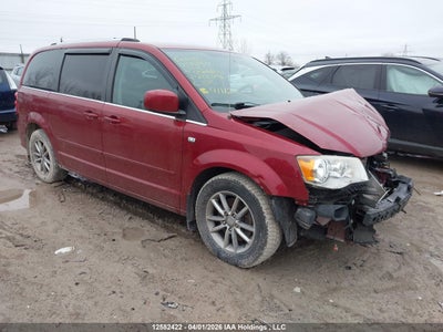 2014 Dodge Caravan 3.6 Se Red Lot 111012582422 Vin 2C4RDGBG8ER200796