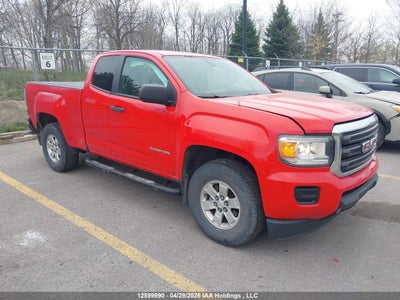 2016 Gmc Canyon 3.6 red Lot 111012599990 Vin 1GTH5BE3XG1152195