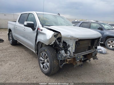 2022 Chevrolet Silverado 5.3 Ltd K1500 Lt silver Lot 111012604301 Vin 1GCUYDED9NZ231348