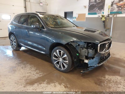 LYV062RL2NB989386 2022 Volvo Xc60 2.0 Xc60 B6 Inscription blue