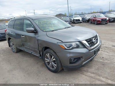 2018 Nissan Pathfinder 3.5 S/Sv/Sl/Platinum grey Lot 111012607424 Vin 5N1DR2MM3JC618103