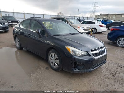 2012 Subaru Impreza 2.0 2.0I black Lot 111012610670 Vin JF1GJAA63CH003247
