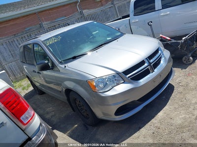 2015 Dodge Caravan 3.6 Se Silver Lot 111012618753 Vin 2C4RDGBG5FR616290