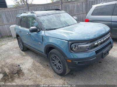2023 Ford Bronco sport 1.5 Big Bend blue Lot 111012618767 Vin 3FMCR9B6XPRE14336