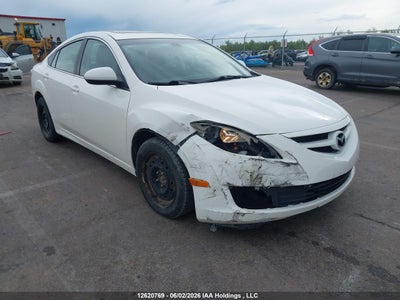 2010 Mazda 6 2.5 I White Lot 111012620769 Vin 1YVHZ8BHXA5M22205