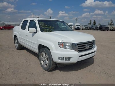 2013 Honda Ridgeline 3.5 Rtl white Lot 111012620813 Vin 5FPYK1F5XDB501269
