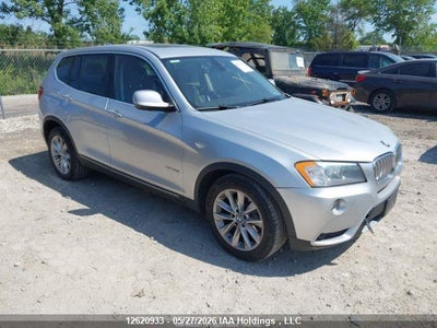 2012 BMW X3 3.0 xDrive35I silver Lot 111012620933 Vin 5UXWX7C5XCL735754
