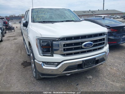 2022 Ford F-150 2.7 Lariat white Lot 111012621192 Vin 1FTEW1EP1NFC06240