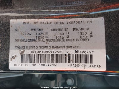 MT♡HY 12/30〜1/3発送お休みページ Vehicle Details - Stock #: 12647430 - 2025 MAZDA MAZDA3 GX | IAA