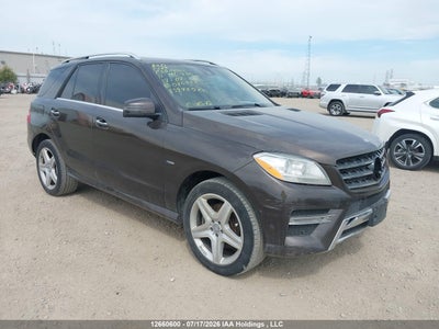 4JGDA2EB1CA086322 MERCEDES-BENZ ML 350 BLUETEC Photo 1