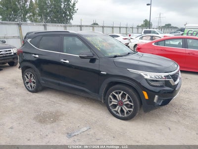 2022 KIA SELTOS SX TURBO W/BLACK INTERIOR/SX TURBO W/BURGUNDY INTERIOR
